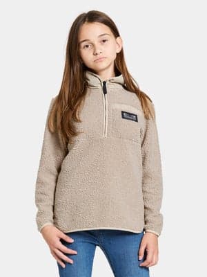Didriksons Exa Fleecetrøye, Beach beige