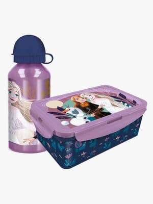 Disney Frozen Matboks og Flaske, Lilla