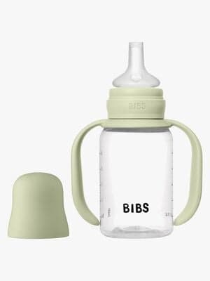 BIBS Tåteflaske med Tut Silicone 150 ml, Sage