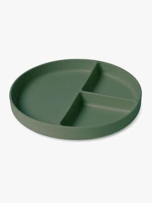 nuuroo Mingo Delt Tallerken Silikon, Dusty Green