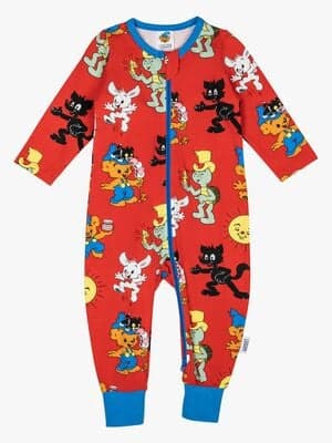 Bamse Pysjamas, Rød