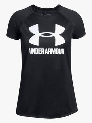 Under Armour Big Logo Tee Solid SS Treningstrøye, Black