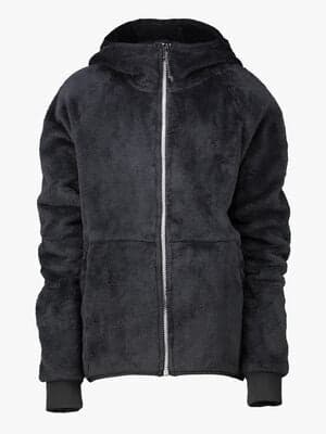 Wearcolour Flow Fleece Hettejakke, Black
