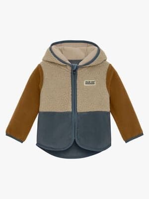 Color Kids Teddy Fleecejakke Baby, Stormy Weather