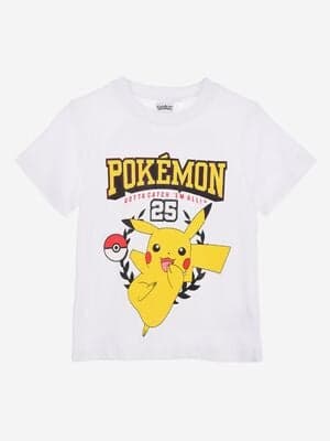Pokémon T-skjorte, Hvit