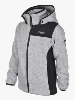 Lindberg Bormio Fleecejakke, Grey Melange