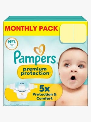 Pampers Premium Protection New Baby Bleier
