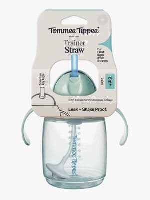 Tommee Tippee Sugerørkopp 240 ml, Blå