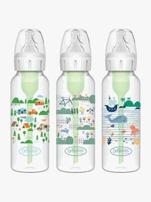 Dr. Brown NarrowNeck Options+ Tåteflasker 250 ml 3-Pakk, Landscape