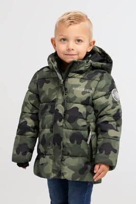 Nordbjørn Nevada Boblejakke, Camo Green