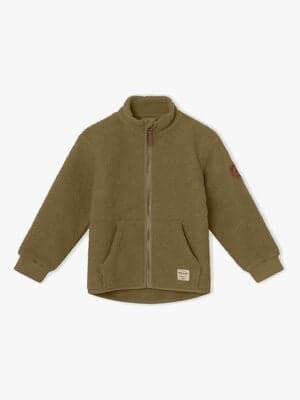 MINI A TURE Saleh Fleecejakke, Capers Green