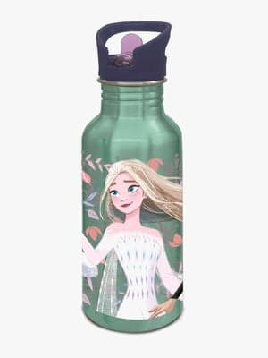 Disney Frozen Aluminium Vannflaske 545ml, Grønn