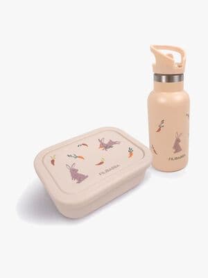 FILIBABBA Magic Farm Matboks & Flaske, Beige