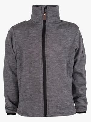 Lindberg Rocco Merino Jakke Merinomix, Grey Melange
