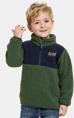 Didriksons Gosig Fleecetrøye, Pine Green