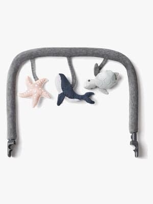 Ergobaby Evolve Lekebue Ocean Wonders, Charcoal Grey