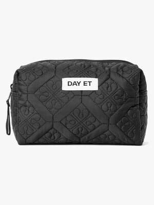 Day ET Gweneth Floral Quilt Toalettmappe S, Black