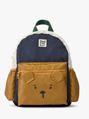 LIEWOOD Andreas Bear Ryggsekk, Classic Navy Multi Mix