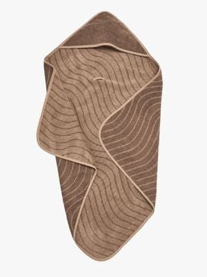 Leander Håndkle med Hette, Woodland Clay
