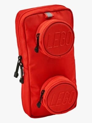 LEGO® Brick 1x2 Sling Bag, Bright Red