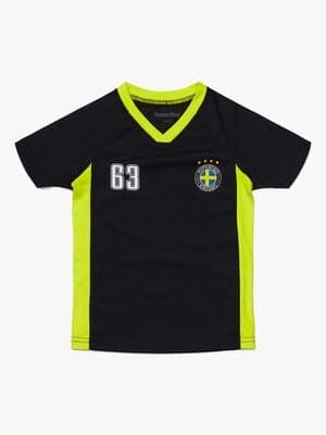 Hyperfied V-Neck Neo Logo T-Shirt, Anthracite