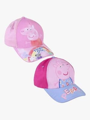 Peppa Gris Kapser 2-Pakk