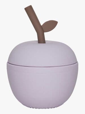 OYOY Apple Sugerørkopp, Lavender
