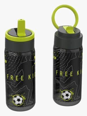 LunchBuddies Football Vannflaske 500 ml, Svart