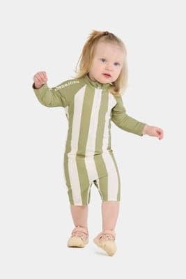 Nordbjörn Hönö UV-Drakt, Green Stripe