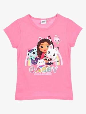 Gabby's Dollhouse T-skjorte, Rosa