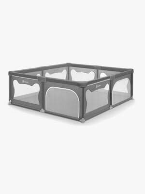 Lionelo WILLOW XL Lekegrind for Barn & Baby, Grey Concrete