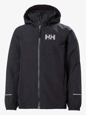 Helly Hansen JR Juell Regnjakke, Black