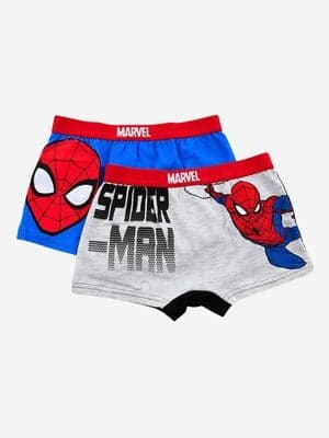 Marvel Spider-Man Boxer Underbukser 2-Pakk, Flerfarget