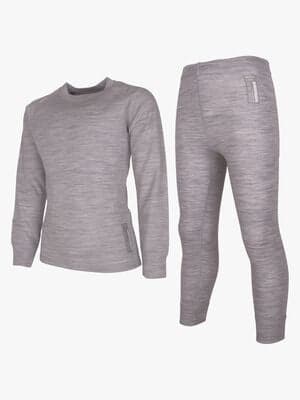 Lindberg Merino Superundertøy, Grey Melange