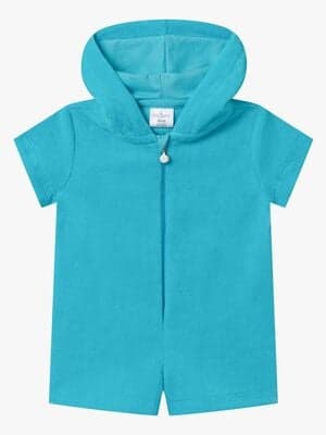 Saltabad Charlie Frotté Jumpsuit, Turkis