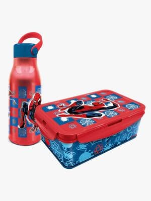 Marvel Spiderman Matboks og Flaske, Red