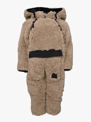 Lindberg Kläppen Fleecedress, Beige