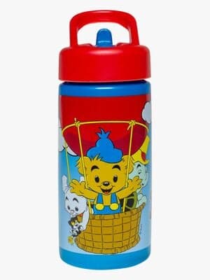 Bamse Vannflaske 410 ml, Blå