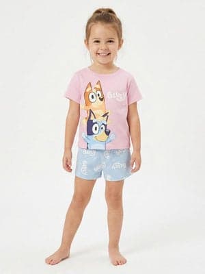 Bluey Pysjamas, Light pink