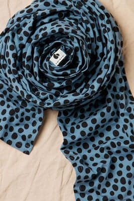 Coracor Bæresjal Abstract Dot, Blue