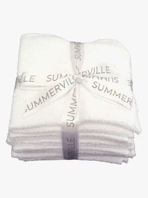 Summerville Organic Vaskekluter, Hvit