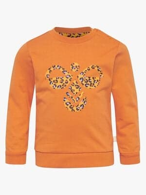 Hummel Lime Genser, Orange Ochre