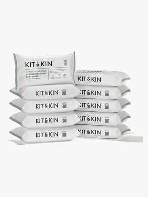 Kit & Kin Våtservietter 10x60, White