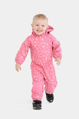 Nordbjørn Orrvik Softshell Babydress, Aurora Pink Dit Dots