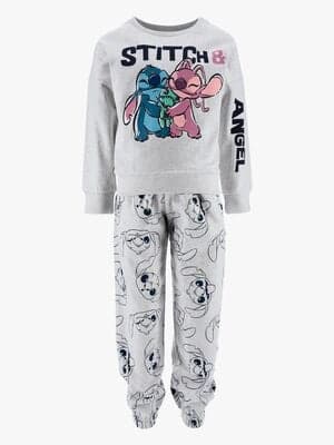 Disney Stitch Genser & Bukse Sett, Lysegrå