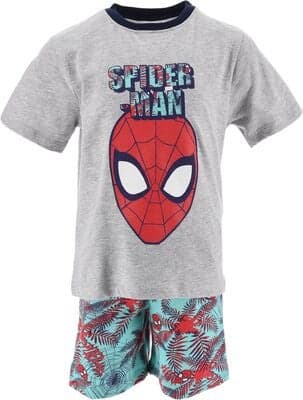 Marvel Spider-Man Pysjamas, Lysegrå