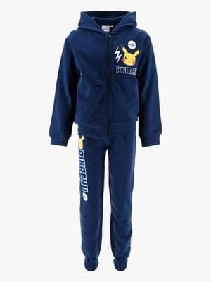 Pokémon Zip Hettegenser & Bukser Sett, Navy