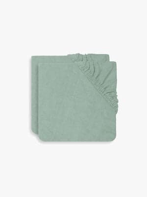 Jollein Stellemattetrekk 50x70 Cm 2-Pack, Ash Green