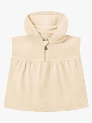 Saltabad Sara Frotté Kjole, Ecru