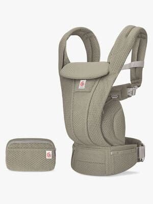Ergobaby Omni Deluxe Bæresele Mesh, Soft Olive